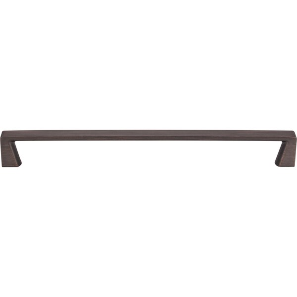 224 Mm Center-to-Center Brushed Oil Rubbed Bronze Square Boswell Cabinet Pull